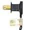 100ct. White LED Mini Christmas Lights Set With Black Wire